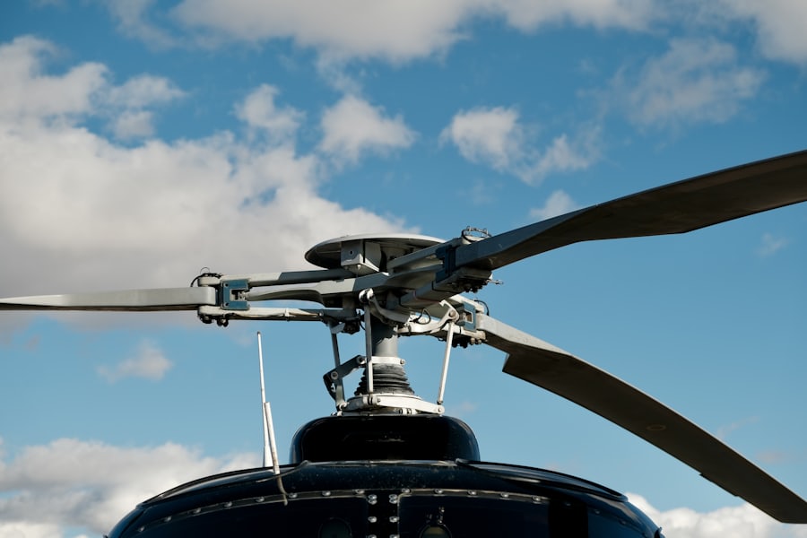 Rotor blade detail